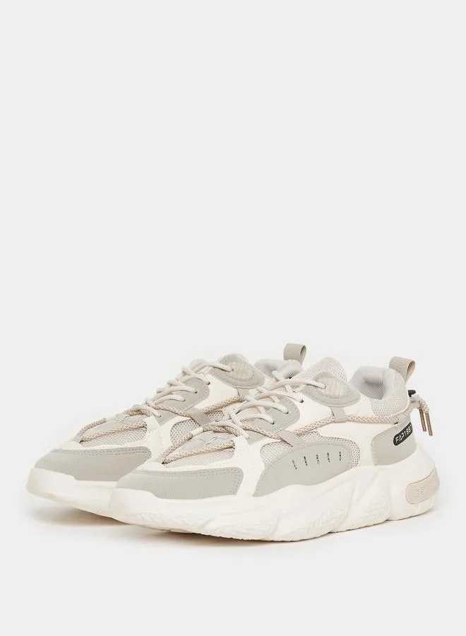 Styli Active Toggle String Detail Chunky Sole Sneakers