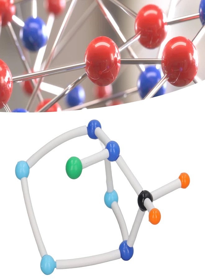 GLOGLOW Chemistry Set Chemistry Atoms Chemistry Molecular Model Kit 3D Micro Molecular Structures Model Chemistry Molecular Model Kit - Image 2