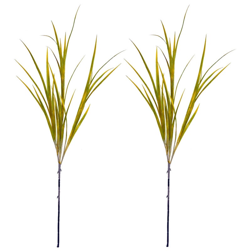 DecoreBugs DecoreBugs Artificial Lemon Grass Sticks Set of 2 Without Pot Height 34 Inchs  - Image 2