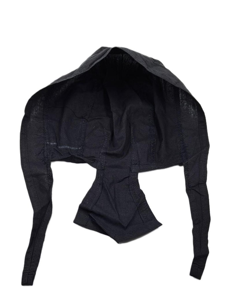 Zacharias Anti Pollution Head Scarf/Bandana for Cycling/Biking Under Helmet (Pack of 5) (Light Cotton) Black - Image 4