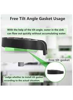 Arabest Glass-Rinser for Kitchen-Sink-Glass-Washer Cup-Washer for Sink-Cup-Rinser-Sink-Attachment - Cup-Cleaner-Sink-Bottle-Washer, Black  - Image 3
