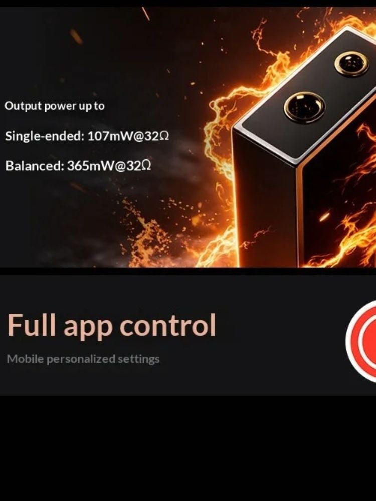 Shanling UA6 II Portable USB DAC Headphone Amplifier for Phone, 0.95-inch Oled HiFi 4.4mm Balanced Output - Image 5