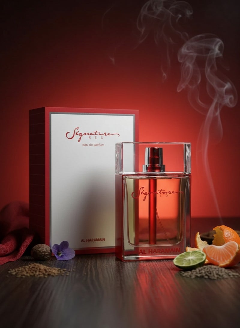 Al Haramain Signature Red Eau de Parfum 100ml - Image 1
