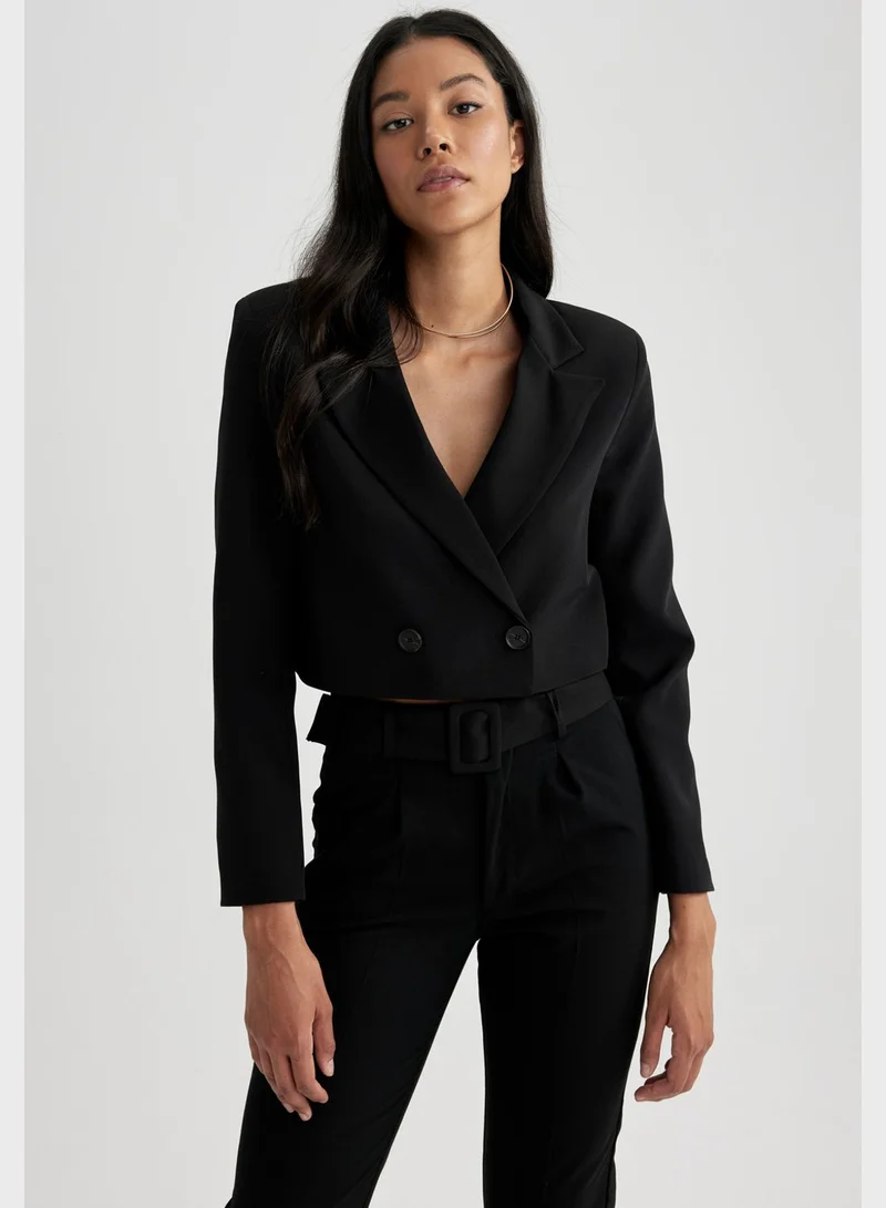 DeFacto Cropped Fit Blazer