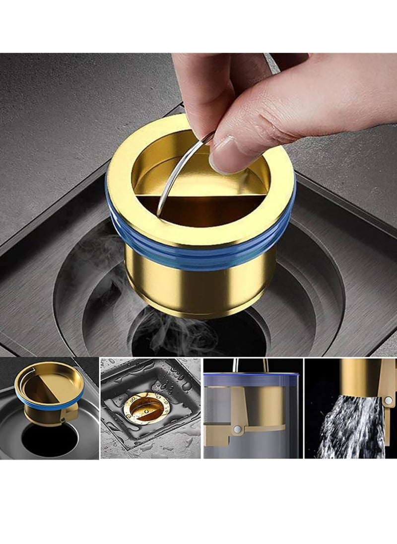 2 Pack Sewer Floor Leaky Stinking Core, Toilet Floor Drain Deodorizing Core, Shower Drain Floor Drain Backflow Preventer, Suitable for Pipes Tubes in Toilet Bathroom Kitchen - Image 3