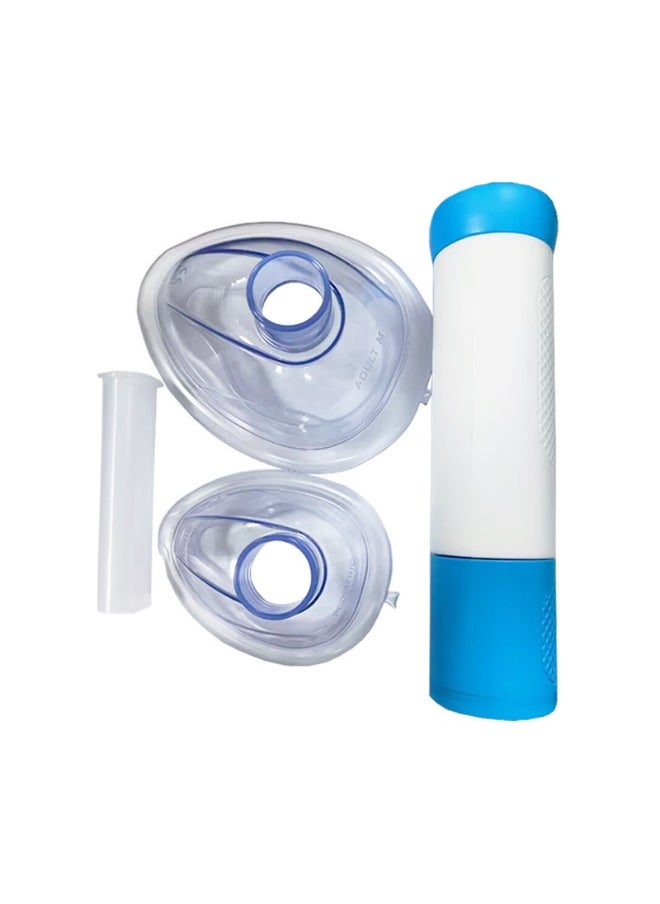 Child and Adult Choking Rescue Device With 1 Large 1 Small Mask Breathing Trainer Portable Emergency Choking Device Artificial cardiopulmonary device