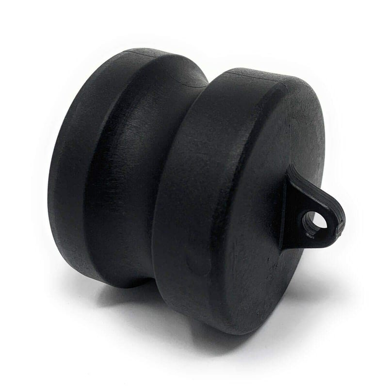 Gloxco Cam and Groove Fitting, Polypropylene, Type DP, 2" Male Camlock Dust Plug (CAM-20-DP-PP) - Image 4