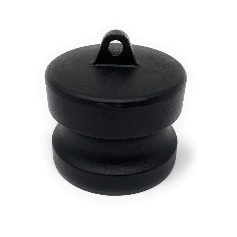 Gloxco Cam and Groove Fitting, Polypropylene, Type DP, 2" Male Camlock Dust Plug (CAM-20-DP-PP) - Image 1