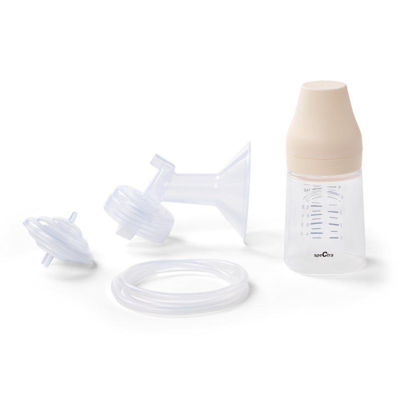 Spectra - Premium Breast Milk Pump Accessory Kit with Baby Bottles - Medium 24mm - Breast Pump Accessories - Image 1