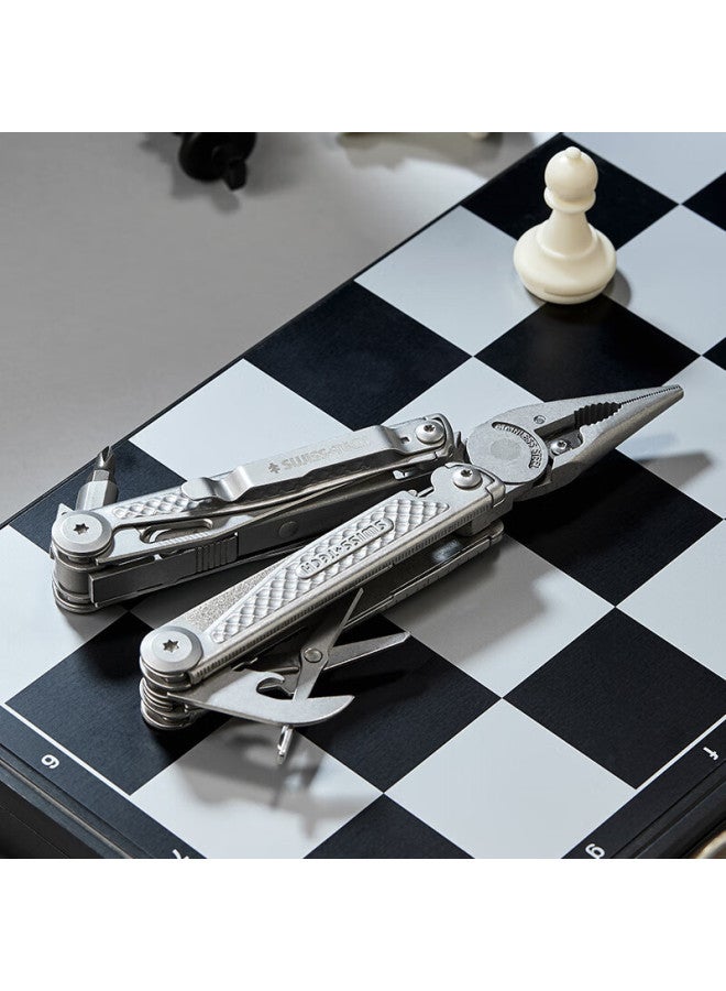 Sheffield Swiss Technology Multifunctional Pliers, Outdoor Folding Knife, Portable Emergency Scissors, Wilderness Survival Equipment - Image 5