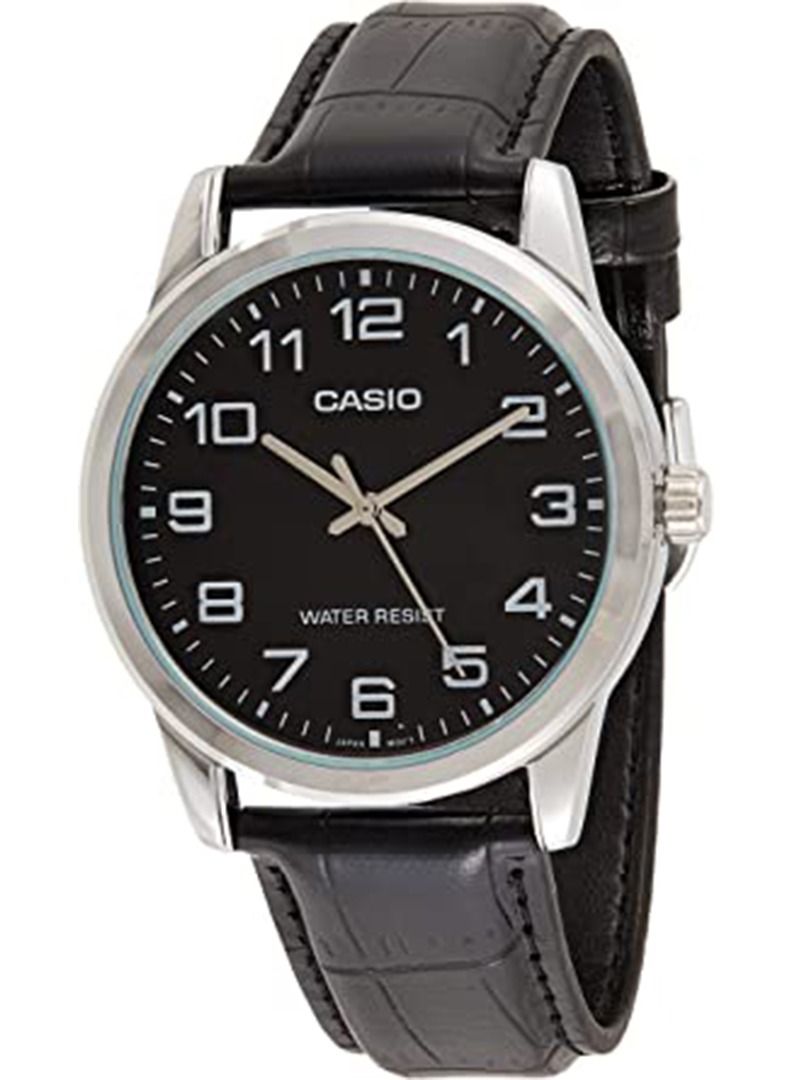 CASIO Men's Water Resistant Analog Watch MTP-V001L-1BUDF - Image 1