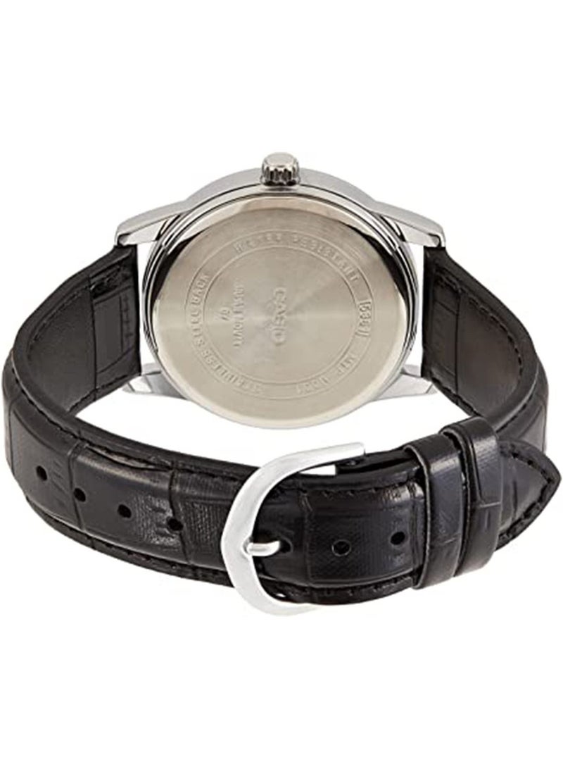 CASIO Men's Water Resistant Analog Watch MTP-V001L-1BUDF - Image 2