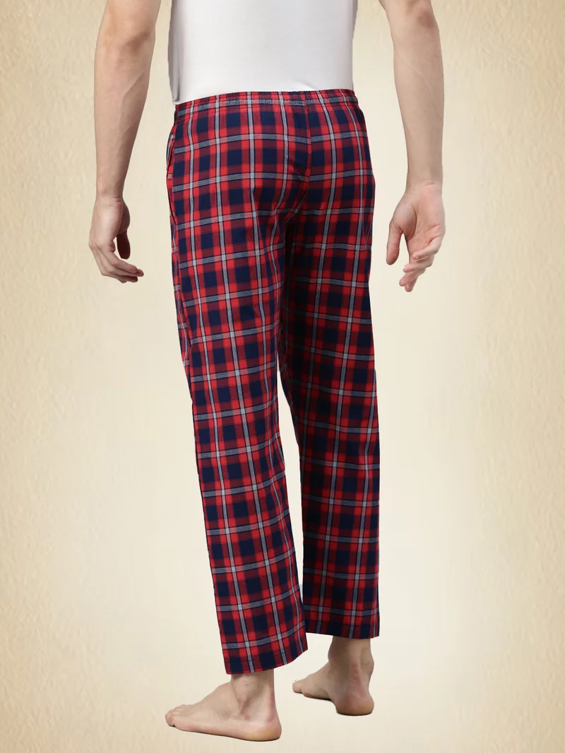 جوفن Men Checked Pyjama