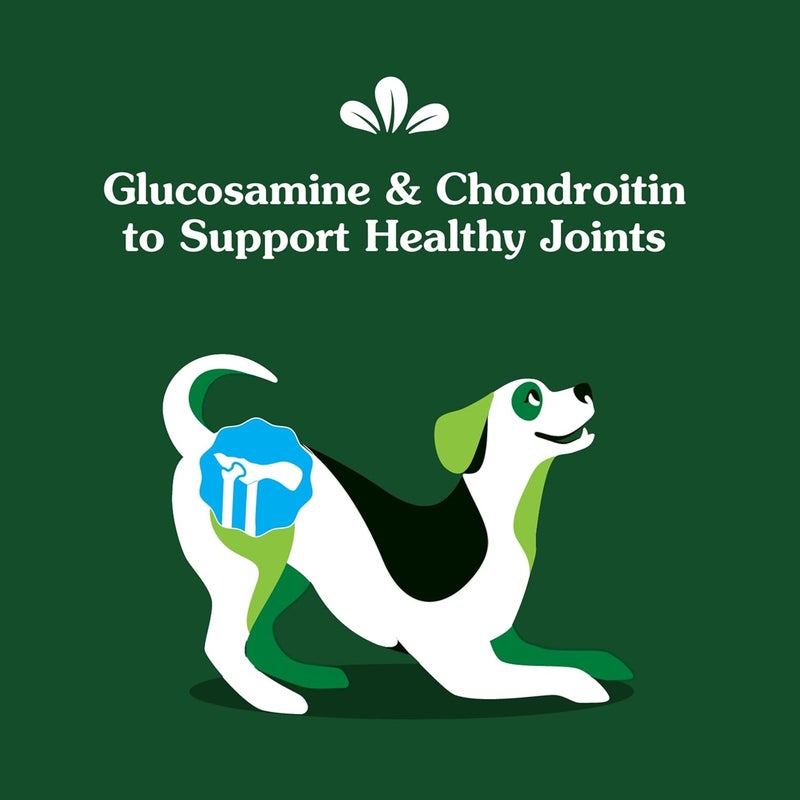 Greenies Supplements Hip and Joint Supplements for Dogs, Chicken Flavor, 6.08 oz. 30-Count - Image 4