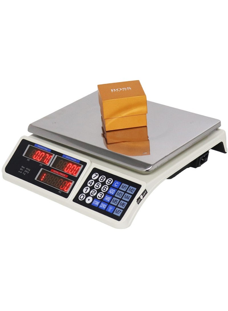 ميزان الكتروني 40 كيلو  ديجيتال دقة 2 جرام - Image 1