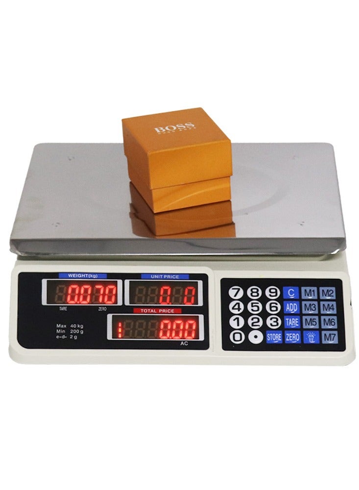 ميزان الكتروني 40 كيلو  ديجيتال دقة 2 جرام - Image 3