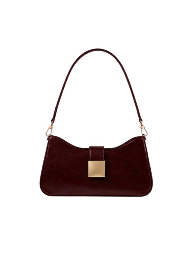 MISS Crossbody Bag,  Leather, with Adjustable Shoulder Strap " - Image 1