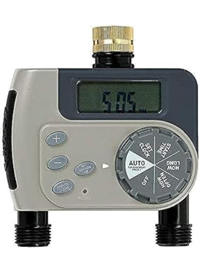 Orbit 94148 'Buddy II' Two-Port Digital Tap Timer