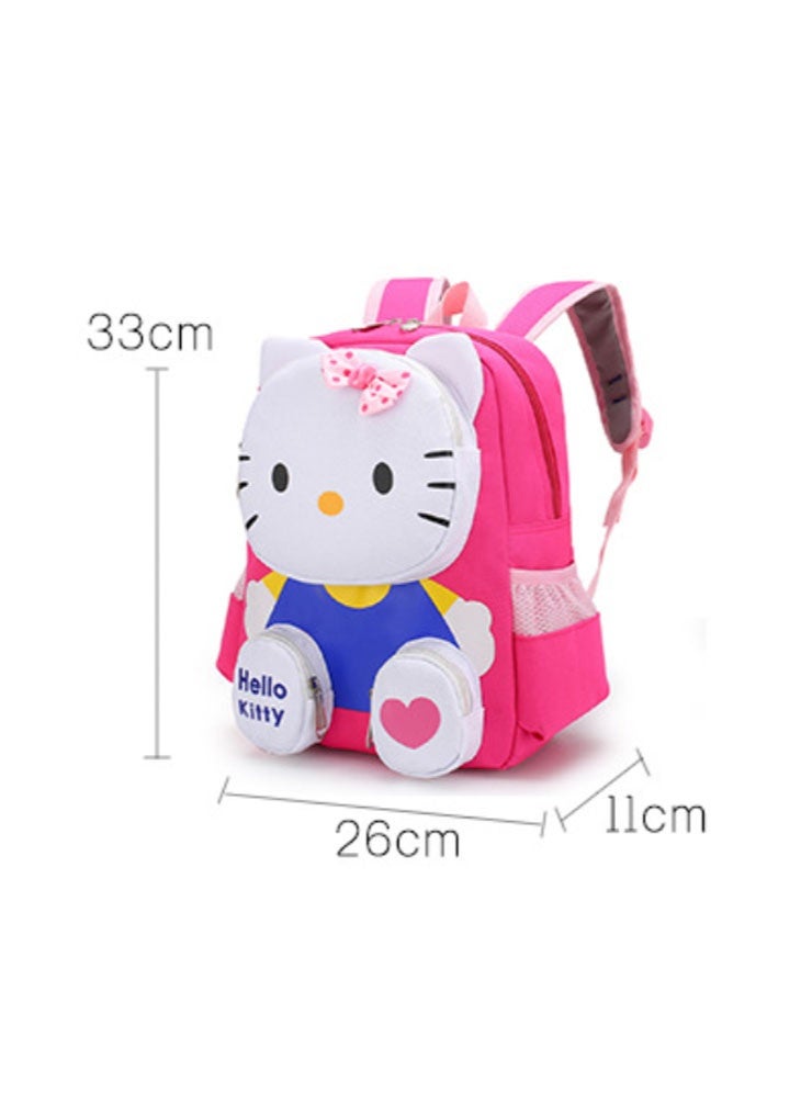 هالو كيتي مرحبا كيتي الأطفال على ظهره 3-8 سنوات رياض الأطفال الكرتون على ظهره المدرسة الابتدائية حقيبة مدرسية - Image 4