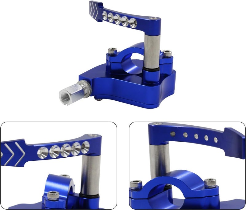 LVOUP 7/8 Universal Billet Throttle Thumb Assembly - Image 4