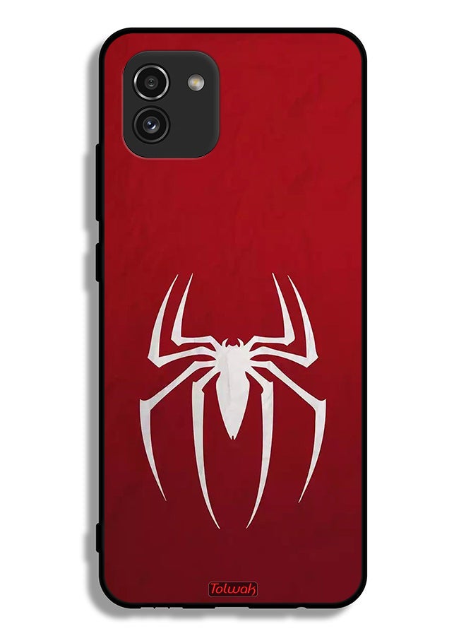 Tolwak Samsung Galaxy A03 Protective Case Cover Spider Icon - Image 1