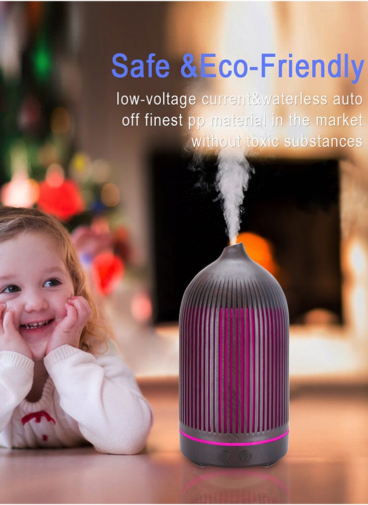 Perfii 200ml Ultrasonic Aroma Essential Oil Diffuser for Home, Bedroom and Office  - Image 2