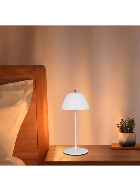 Modern battery operated table lamp with 3 light modes