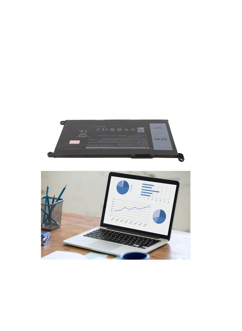 Terabyte Laptop Battery Replacement YRDD6 42WH for Dell Inspiron 15 3000 5000 7000 Series, 3501 3582 3583 3584 3593 5584 5585 5590 5591 5593 5594 5598 7586 Laptop, SORANDY9R0TO1SK8H - Image 4