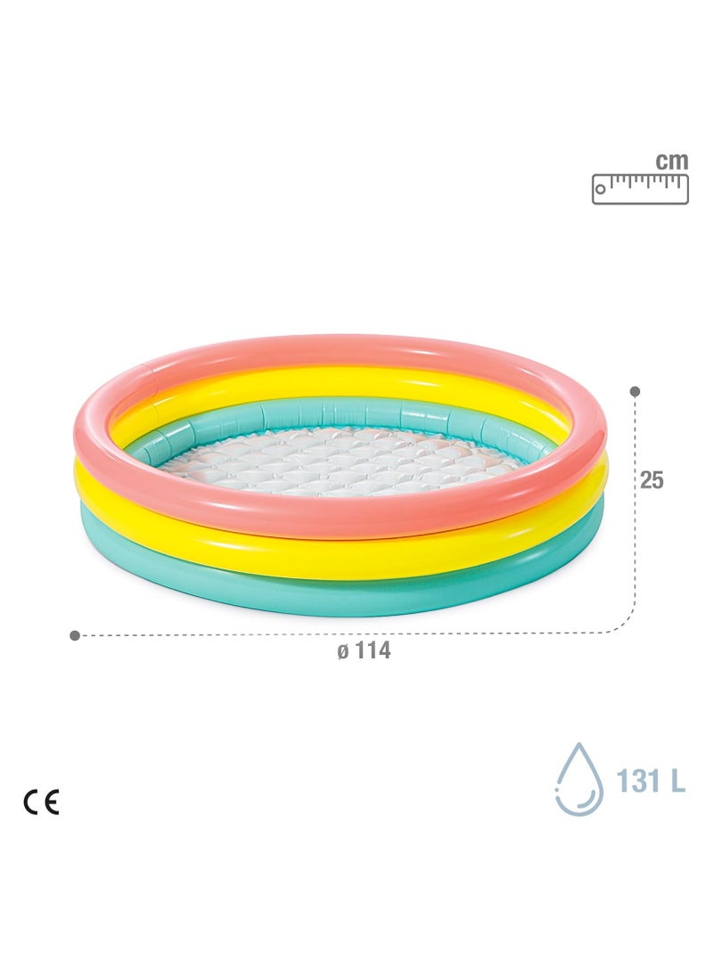Generic John Adams Leisure 45-Inch Sunset Glow Pool – Inflatable Above-Ground Swimming Pool for Kids and Adults, Perfect for Outdoor Gardens, Backyards, and Summer Water Parties.  - Image 4