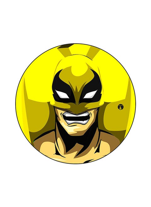 Iron Fist Round Mouse Pad Multicolour