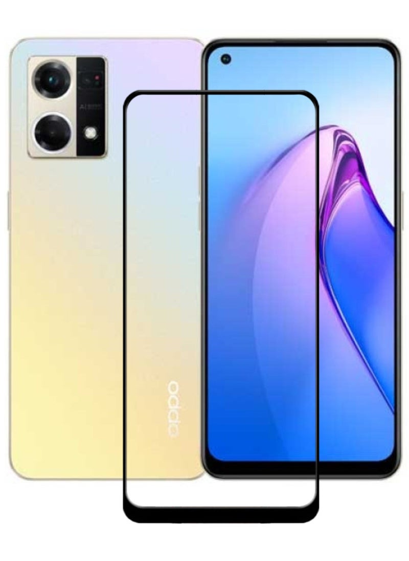 ACLIX Antistatic ESD Dustproof Premium Quality High Definition Tempered Glass Screen Protector Designed For Oppo Reno8 4G - Image 1