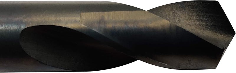 NACX 27mm(1-1/16 Inch) Reduced Shank Drill Bit, 1/2” Shank High Speed Steel Twist Drill Bit HSS 9341 for Aluminum Plate Copper Wood Stainless Steel - Image 2