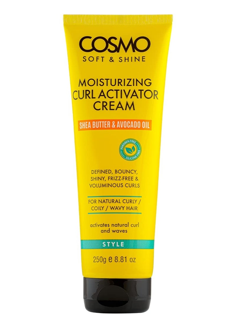 COSMO - Cosmo Soft & Shine Curl Activator Cream 250g - Image 1