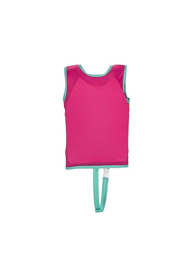 Bestway - Swim Safe ABC Textile Life Jacket Pink - 32177 - Image 1