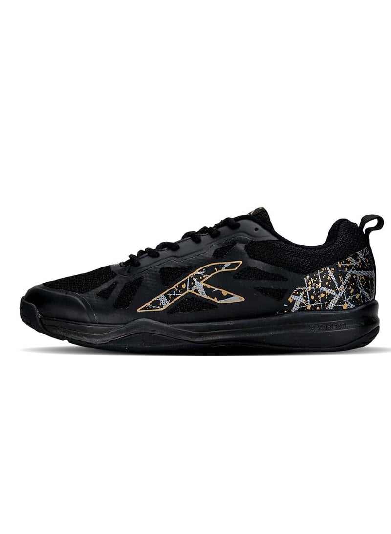 HUNDRED Blade Non-Marking Professional Badminton Shoes for Men | Material: TPU/Rubber | Suitable for Indoor Tennis/Squash/Table Tennis/Basketball & Padel - Image 1