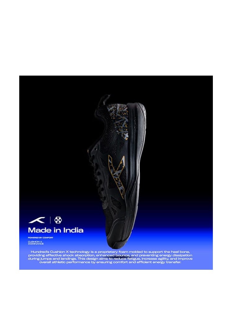 HUNDRED Blade Non-Marking Professional Badminton Shoes for Men | Material: TPU/Rubber | Suitable for Indoor Tennis/Squash/Table Tennis/Basketball & Padel - Image 4