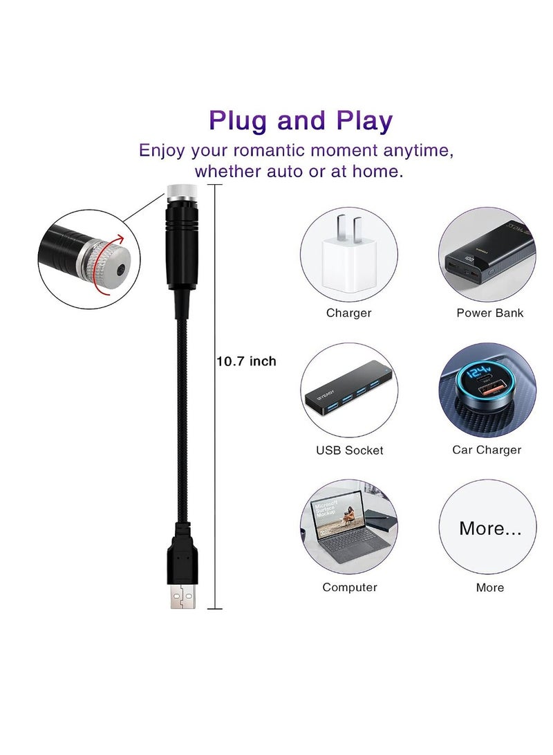 Loquat Star Projector Night Light, Car Accessories for Women and Men, Romantic Car Led Lights Interior, Adjustable Interior Car Lights - Image 5