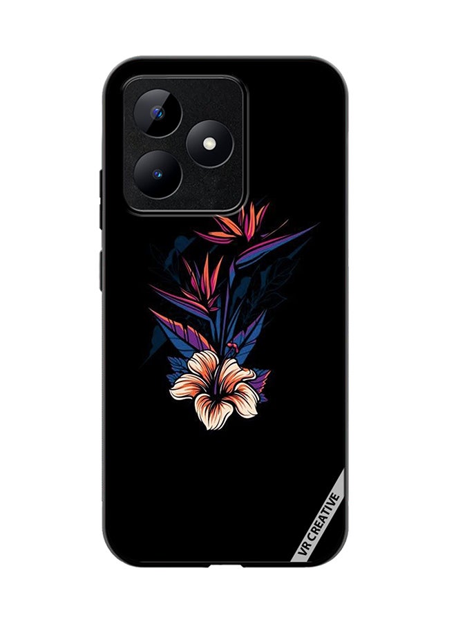 VR CREATIVE Protective Case Cover For Realme C53 Flower Design Multicolour - Image 1