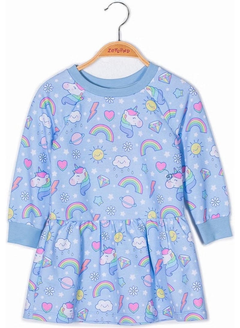 Zeyland Pastel Print Dress - Image 2