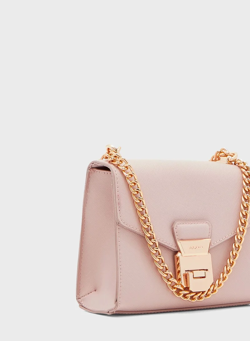 ALDO Sarse Push Lock Flap Over Crossbody