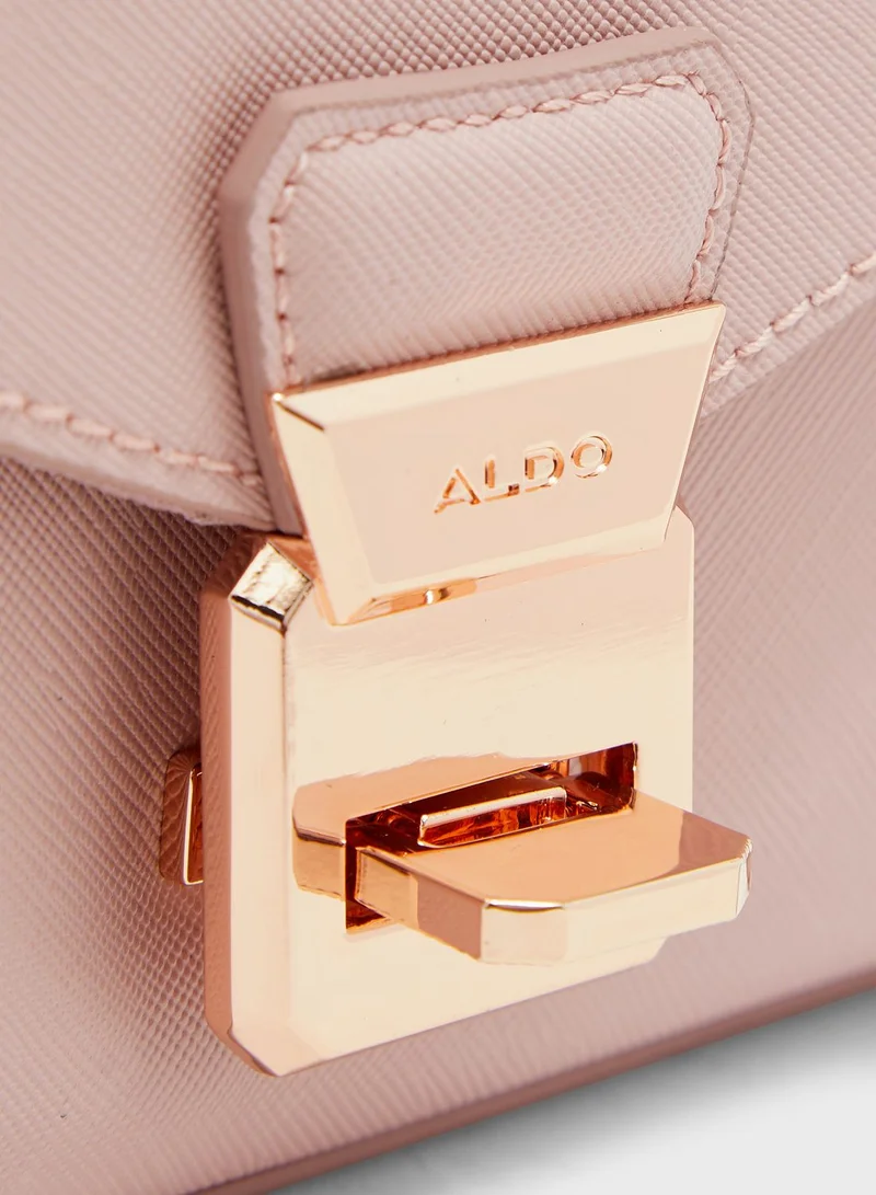 ALDO Sarse Push Lock Flap Over Crossbody