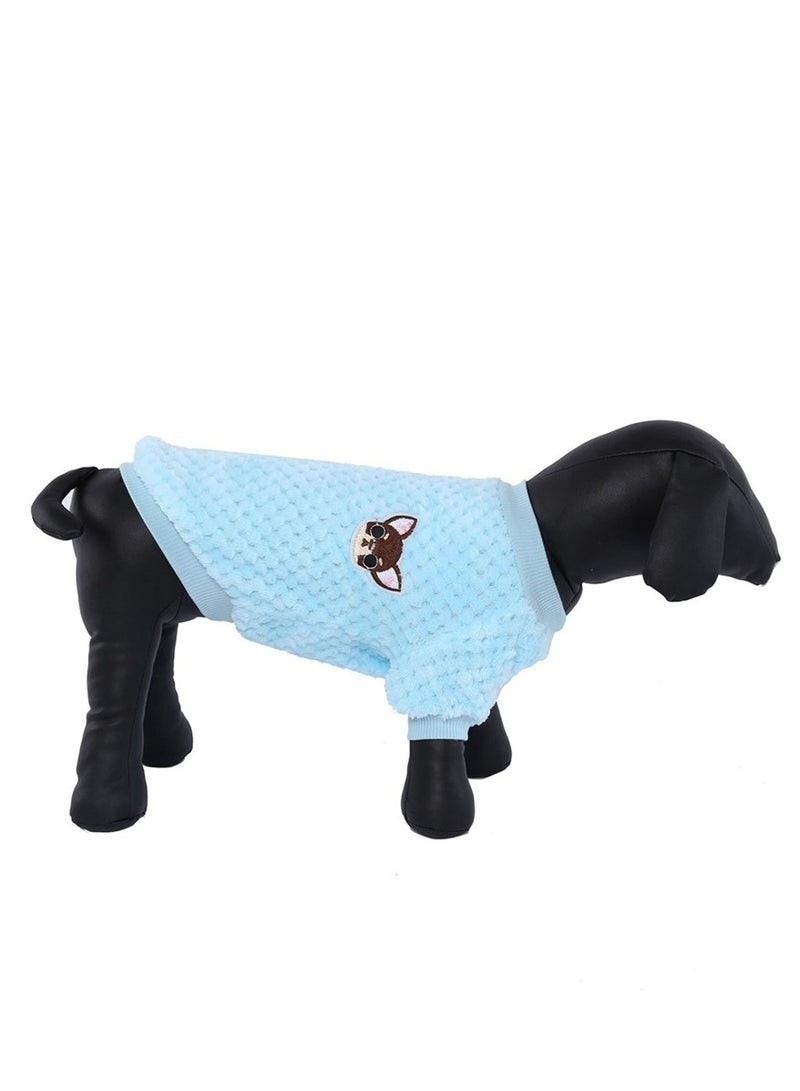 Loquat 4PCS Squality Fall And Winter Dog Clothes Multicolour - Image 2