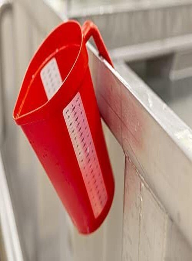 Vikan 60004 Vikan Measuring Jug-2 Liter Red - Image 5