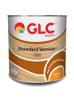جي أل سي عبوة GLC ورنيش ستاندر 690   ورنيش لامع شفاف  700 جم 