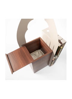 Furniture Factory Prayer Corner Organizer - Musky Wood - MDF - Brown - 42cm x 34cm x 104cm  - Image 5