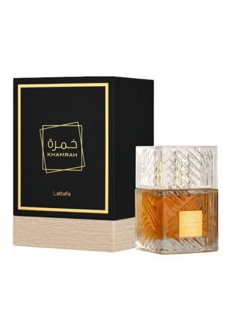Lattafa Khamrah Unisex EDP by Lattafa 100ml - Image 1
