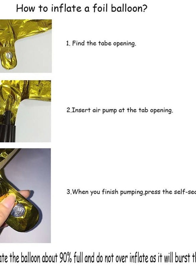 GOER 16 Number Balloons for 16th Birthday Party Decorations Sweet 16 Party Supplies (Black) - Image 4