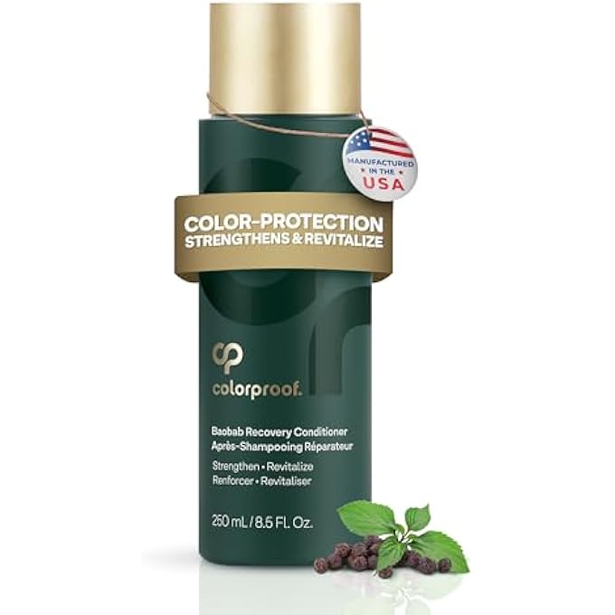 ColorProof EVOLVED COLOUR CARE BAOBAB RECOVERY CONDITIONER FOR DAMAGED COLOUR-TREATED HAIR STRENGTHENS REPAIRS SULPHATE-FREE VEGAN, 251ML - Image 2