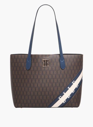 Monogram Print Tote Bag with Double Handles and Zip Closure - pzsku/ZFF06331A5496770299D0Z/45/1757412482/54971788-faef-448a-8248-9c4e7e46ca69