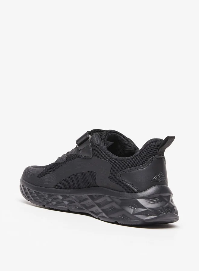 Oaklan by Shoexpress Boys Textured Sports Shoes with Hook and Loop Closure